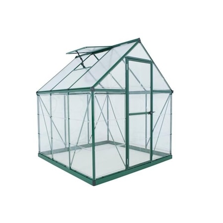 Palram Palram - Canopia HG5506G-1B Hybrid Greenhouse - 6 x 6 ft. - Green HG5506G-1B